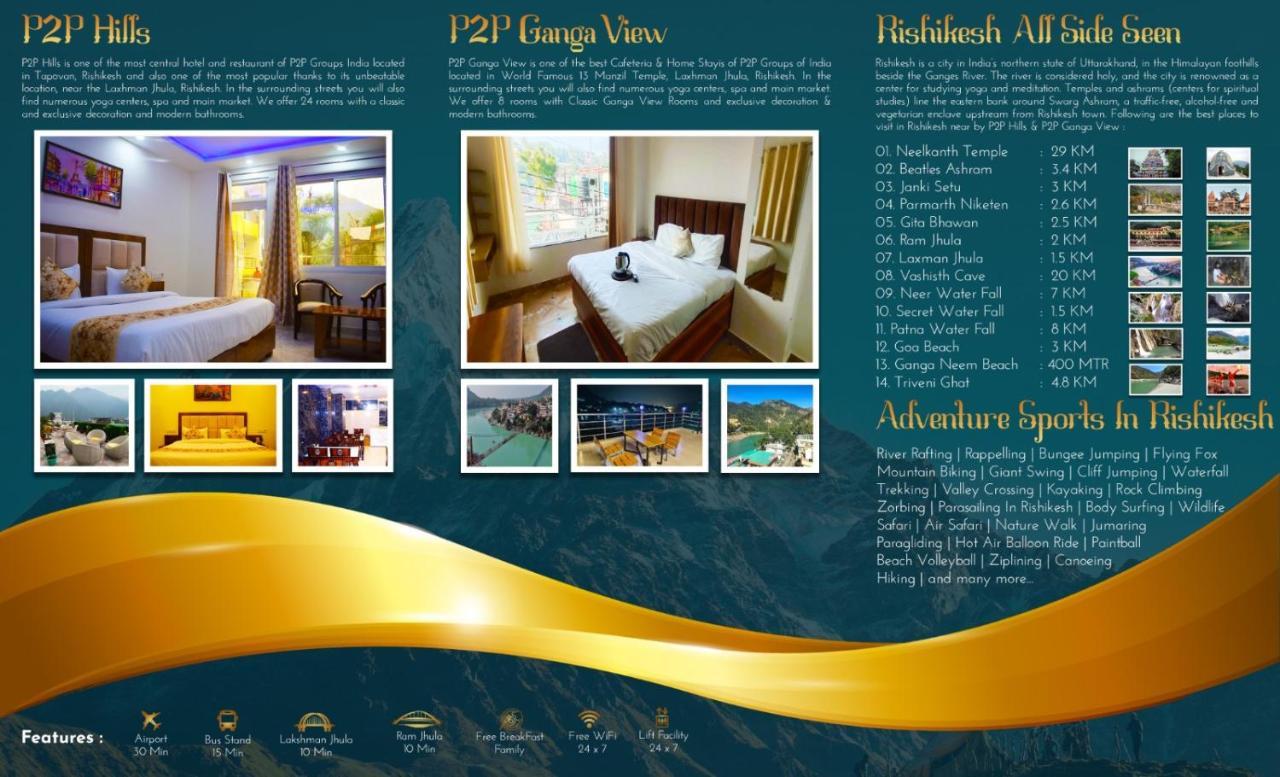 Hotel P2P Hills Rishikesh Exterior photo
